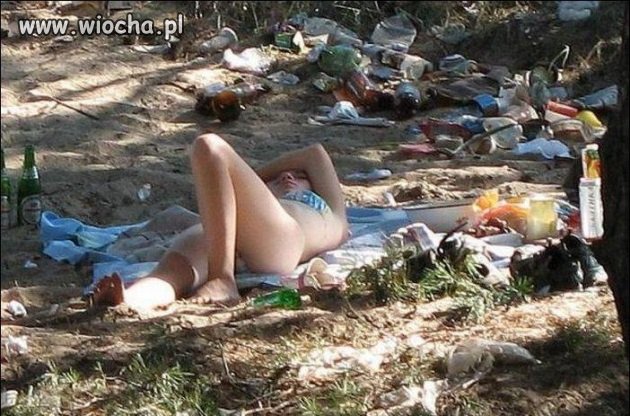 Wypoczynek na plaży