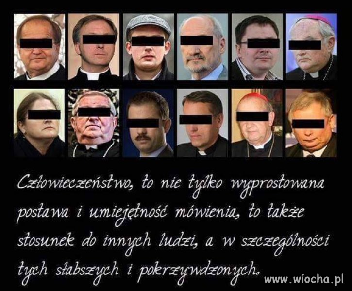 Oni o tym zapomnieli...