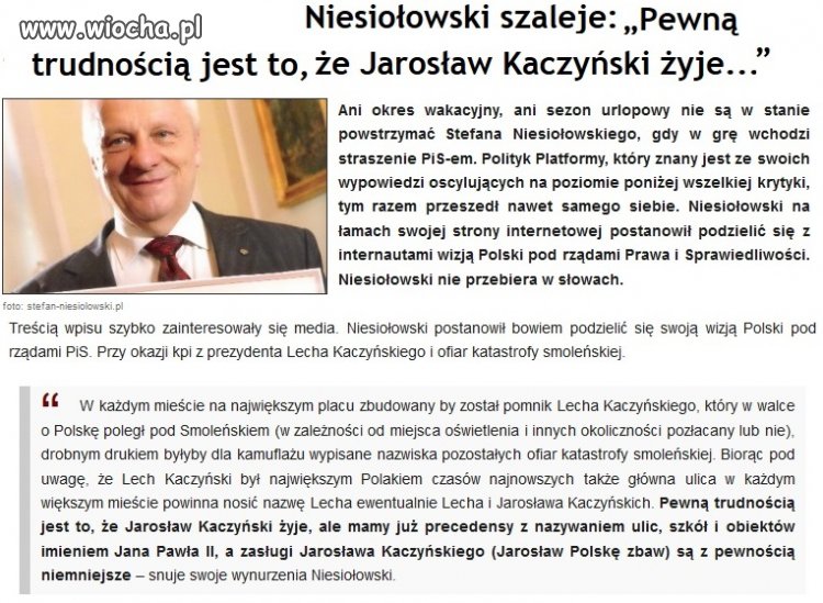 Problem  Niesiołowskiego 