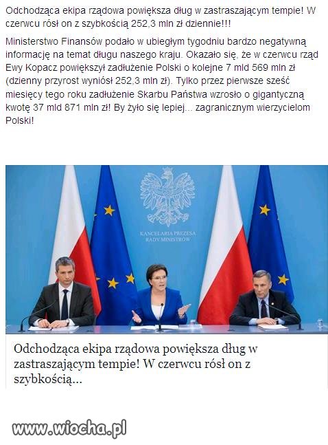 W innych państwach roznieśli by ten rząd w 1 dzień
