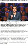 50 milionów na ratowanie politycznego trupa.