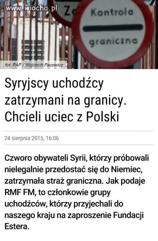 Nawet uchodzcy