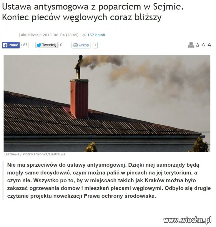 To teraz niby czym mamy palić sklejką czy wiórami?