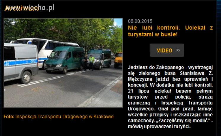 Strzeż się zielonego busa