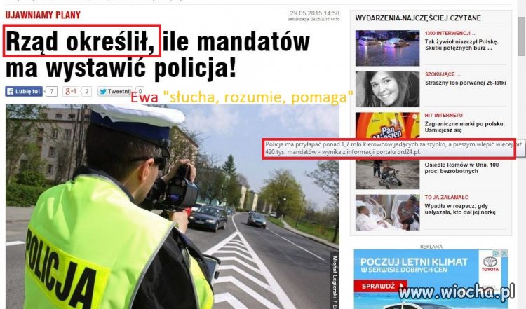 Chyba jej elektorat ma niskie IQ