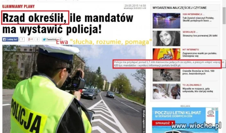 Chyba jej elektorat ma niskie IQ