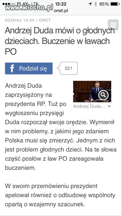 Lecz jestem zmuszony powiedzieć wam bez pardonu