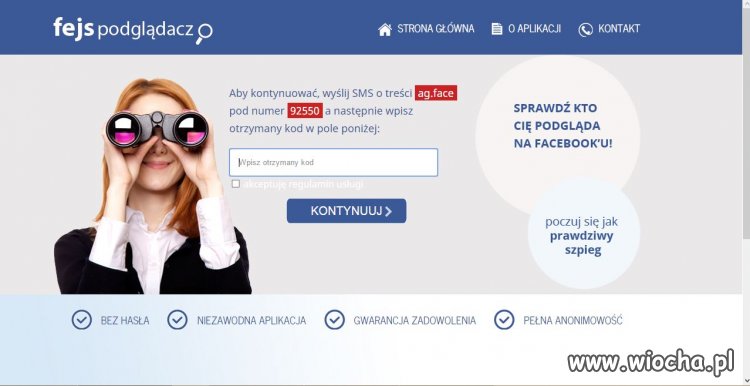 Śmieszne żeby wysyłać sms żeby zobaczyć kto mnie 