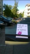 O to to dla Wieśniaków parkujących