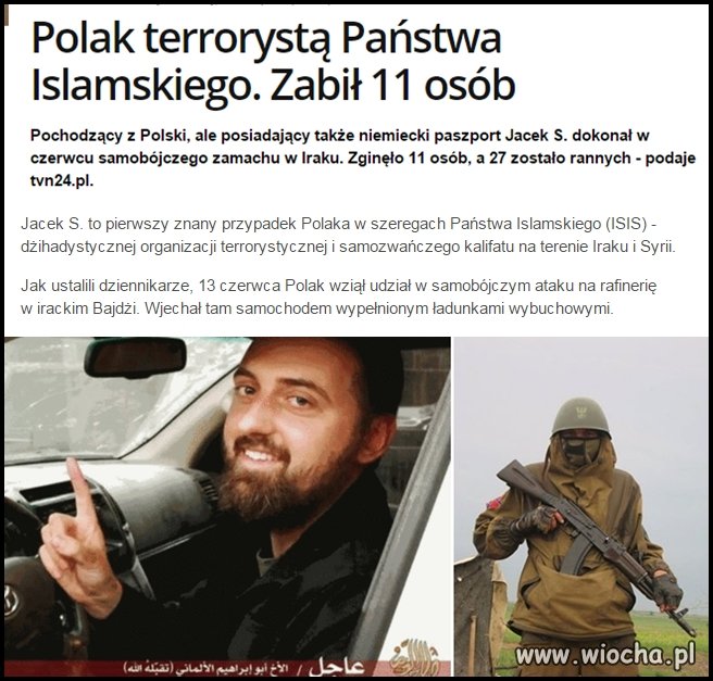 Dobrze ,że jednego idioty mniej 