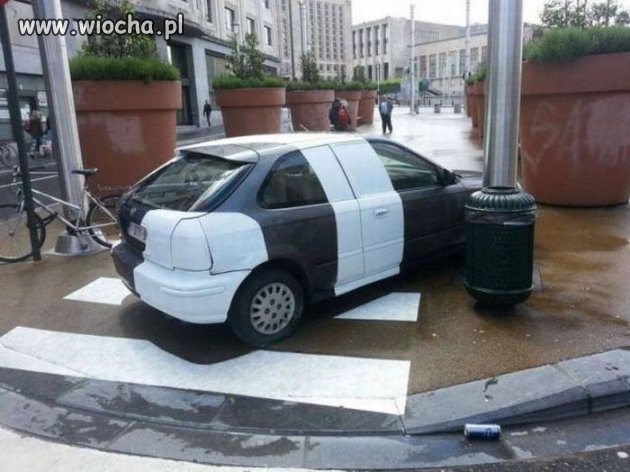 Kara za złe parkowanie