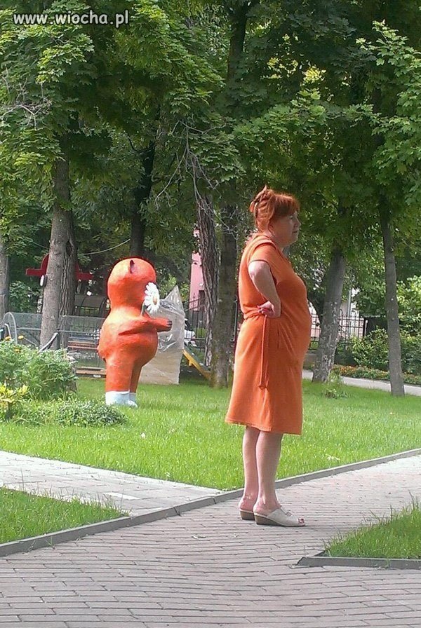 Jej pierwszy cosplay.