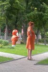 Jej pierwszy cosplay.
