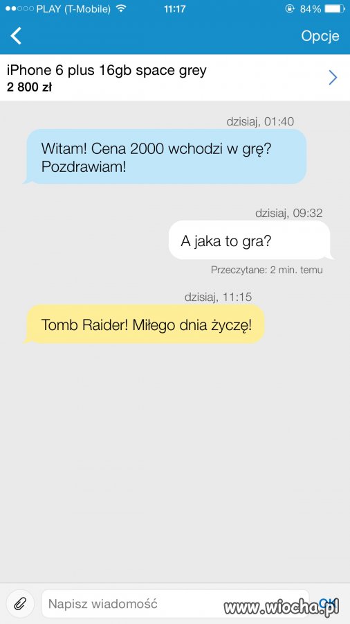 IPhone 6? Panie daje 500 i biorę od razu