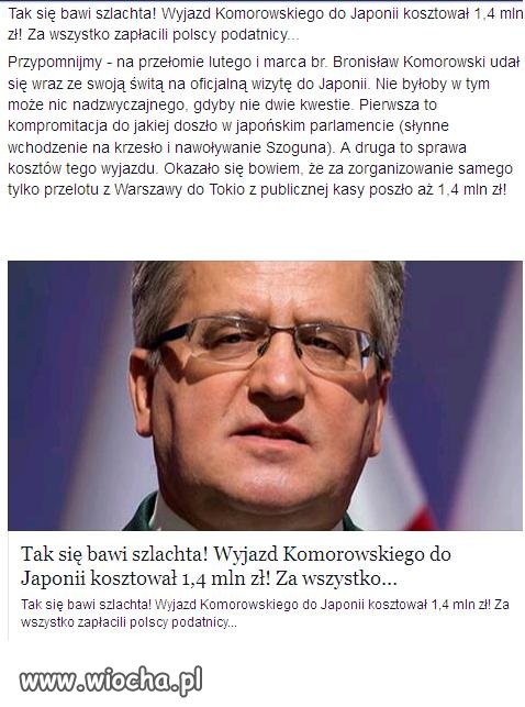 Wchodzenie na krzesło i nawoływanie Szoguna.