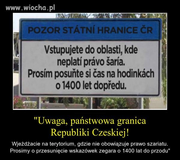 Kto by pomyślał, że to Czesi okażą się Ci z jajami..