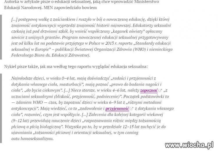 Jak MEN chce wychowywać