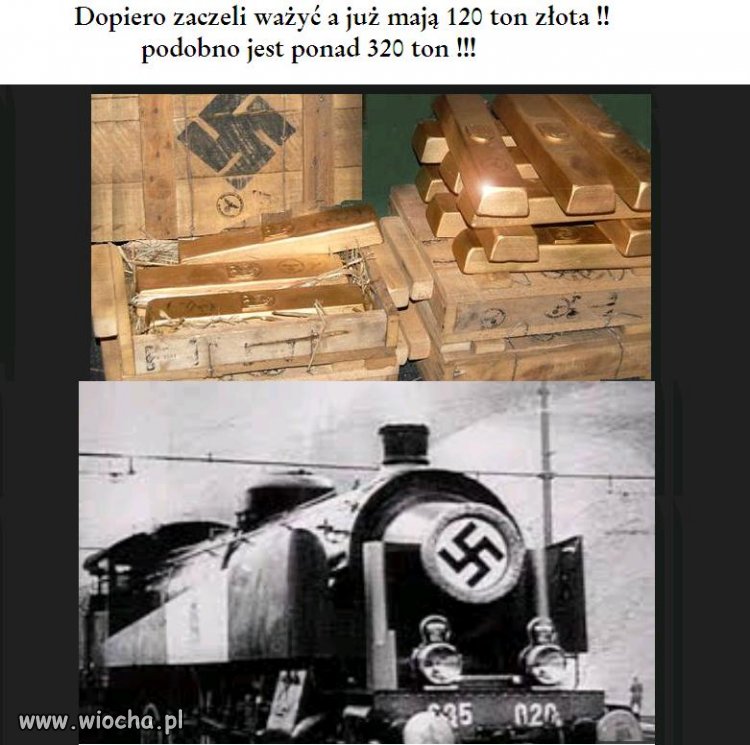 Dopiero zaczeli ważyć mają już 120 ton złota !