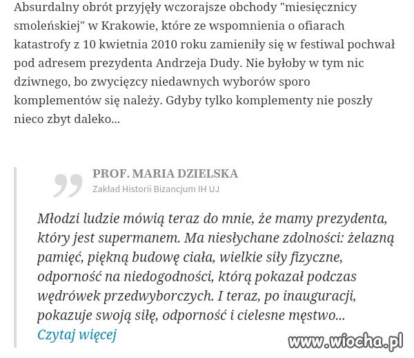 Miesięcznice smoleńskie w praktyce...