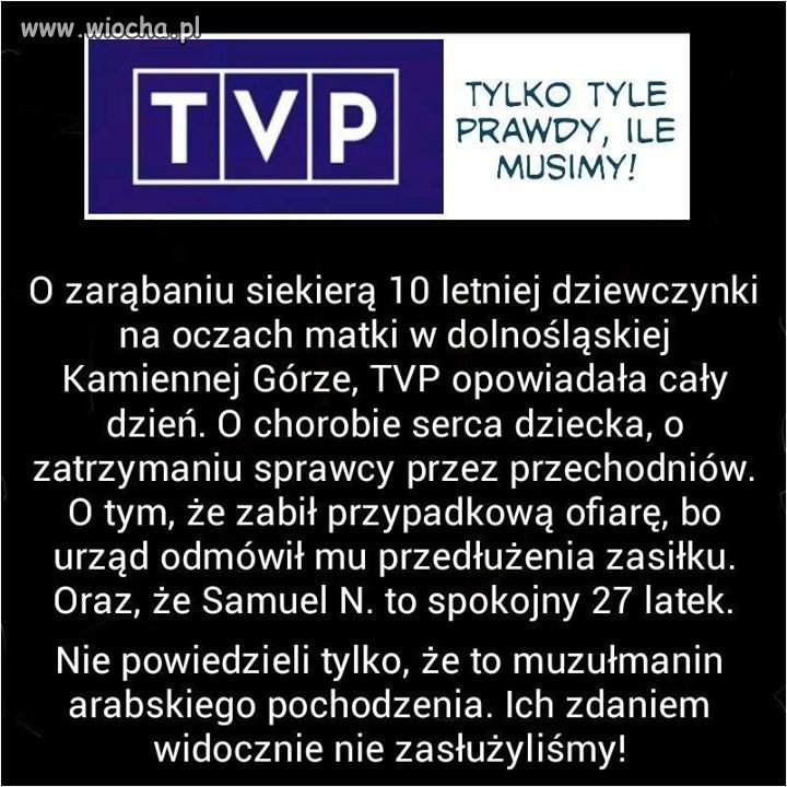 TVP jednak kłamie.