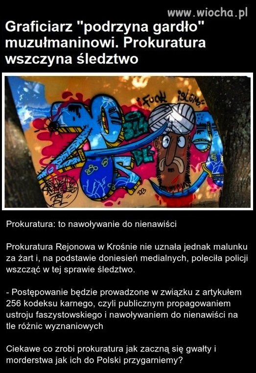 "Nawoływanie do nienawiści"