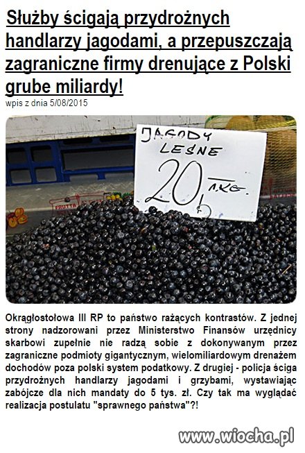 I to ma być "sprawiedliwe państwo"
