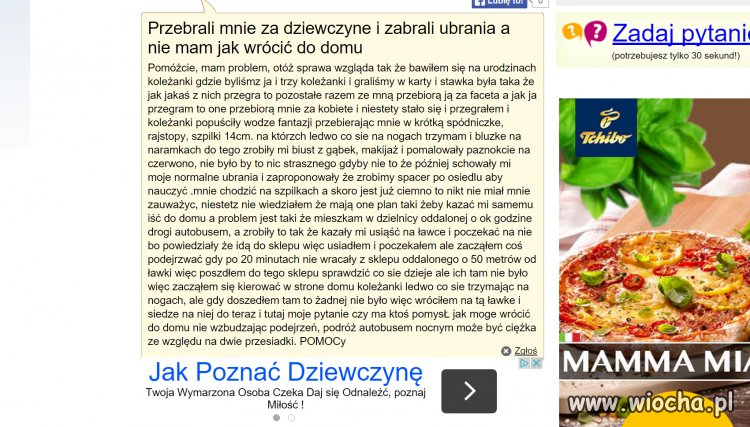 To się nazywa mieć pecha 