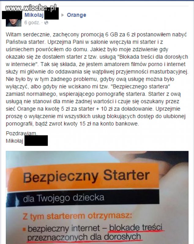Zawiedziony Mikołaj.