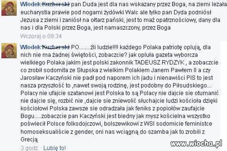 Świr na facebooku 
