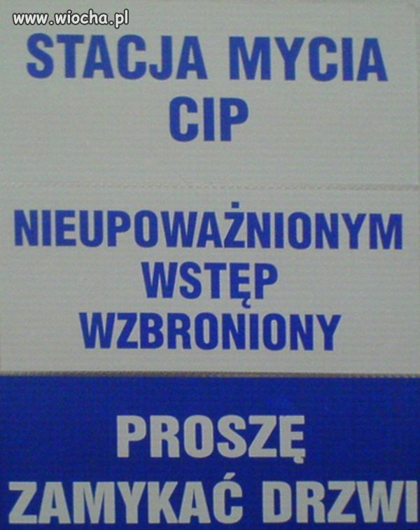 Stacja mycia ...