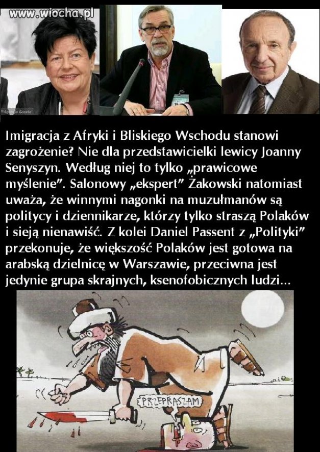 Dużo tych skrajnych, ksenofobicznych osób...