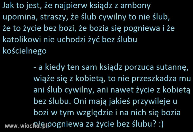 Który ksiądz ma 