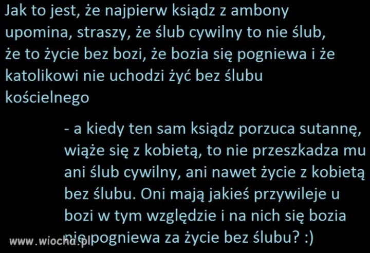 Który ksiądz ma 