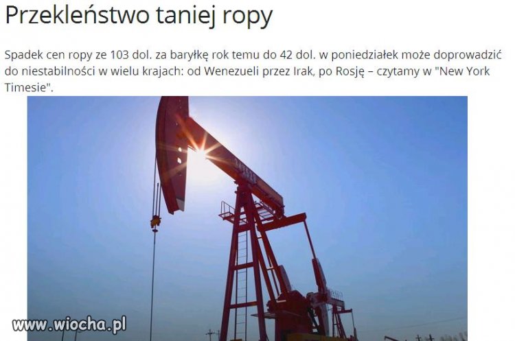 ZŁODZIEJE !!! ropa już powinna kosztować max 3 zł