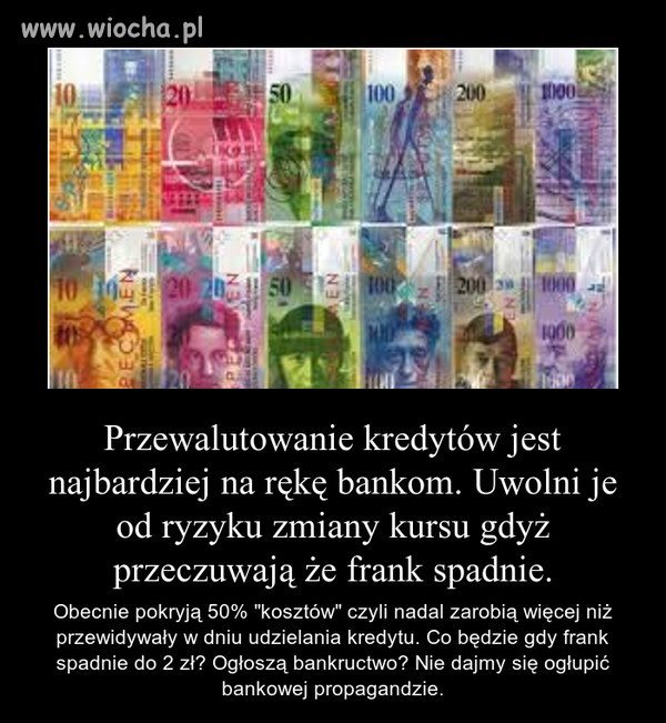 Nagonka na "frankowiczów"