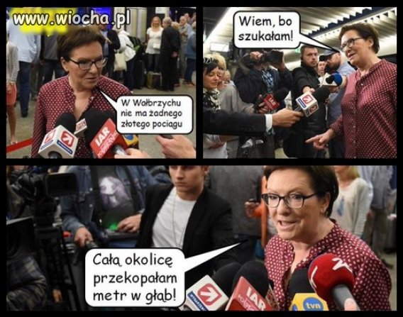 Ewcia dementuje informacje