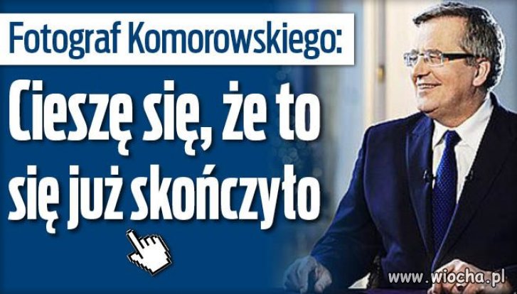 Czyżby miał dosyć