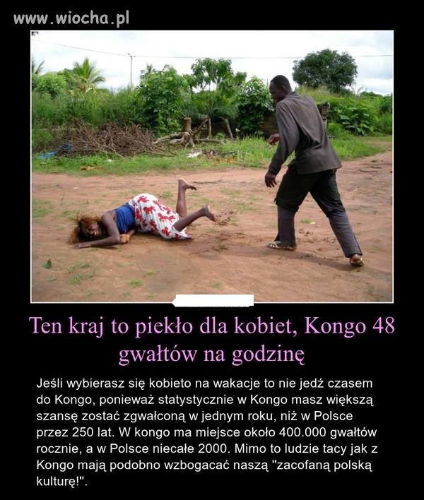 Kobieto na wakacje byle nie do Kongo !