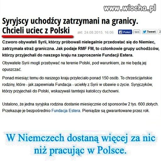 Nawet oni uciekają z Polski 