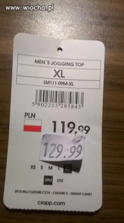 Cropp i jego promocje . . .