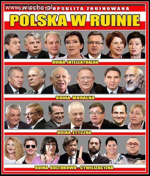 "Polska w ruinie"