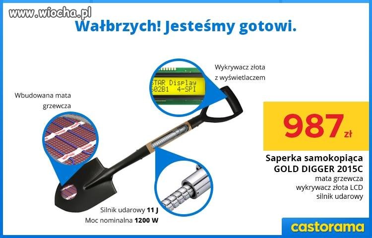 W Wałbrzychu już są koszulki z pociągiem itp.