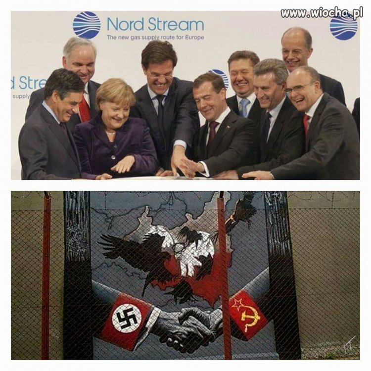 Historia gazociągiem się toczy