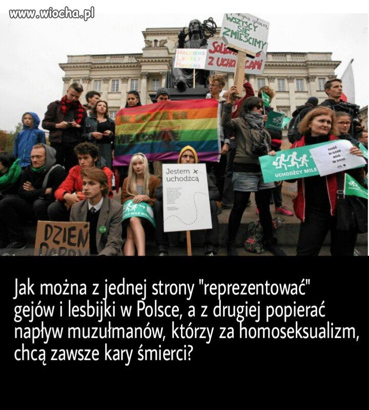 Upolitycznieni tęczowi aktywiści