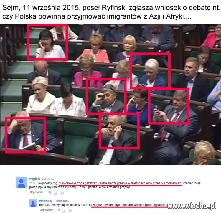 Tymczasem w polskim sejmie...