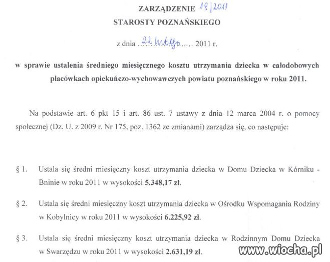 Średni koszt na dziecko w bidulcu 3,700 zł/mies