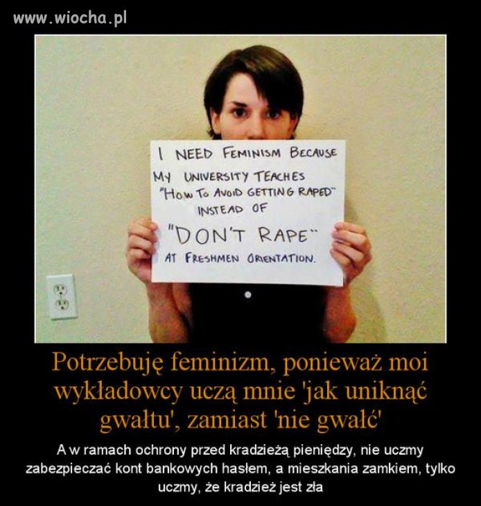 Głupota feministek.