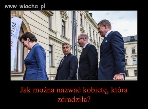 Premier której nikt nie wybrał, awansowała...