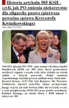 By żyło się lepiej złodziejom i aferzystom.