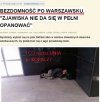 Wzrost ilości ludzi bezdomnych! W-wa 